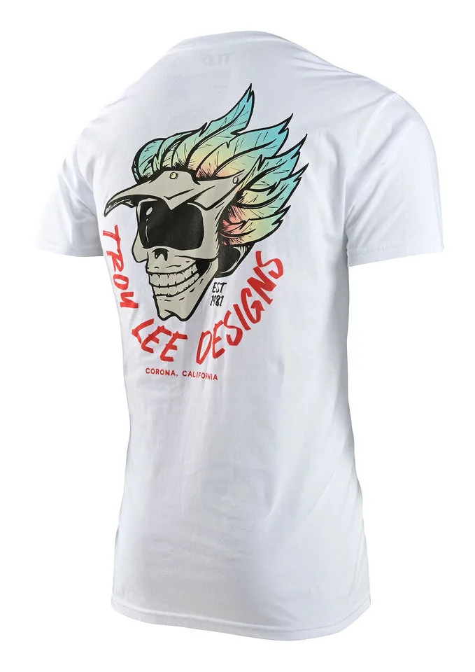 Feathers Short Sleeve Tee White