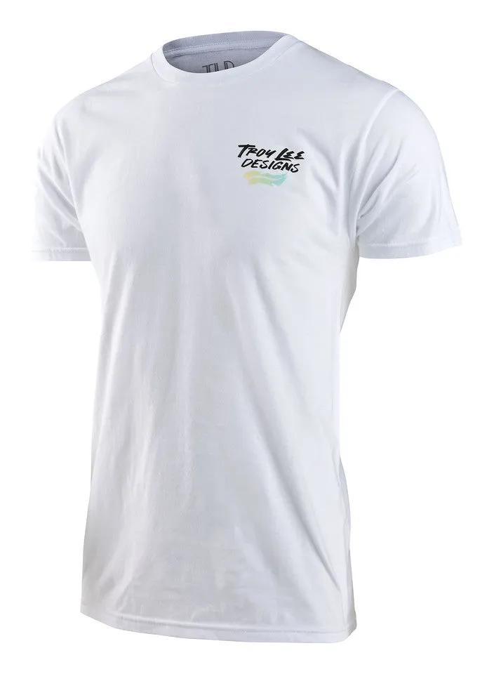 Feathers Short Sleeve Tee White