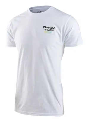 Feathers Short Sleeve Tee White