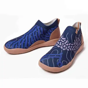 Flowing Deep Blue Madrid Men
