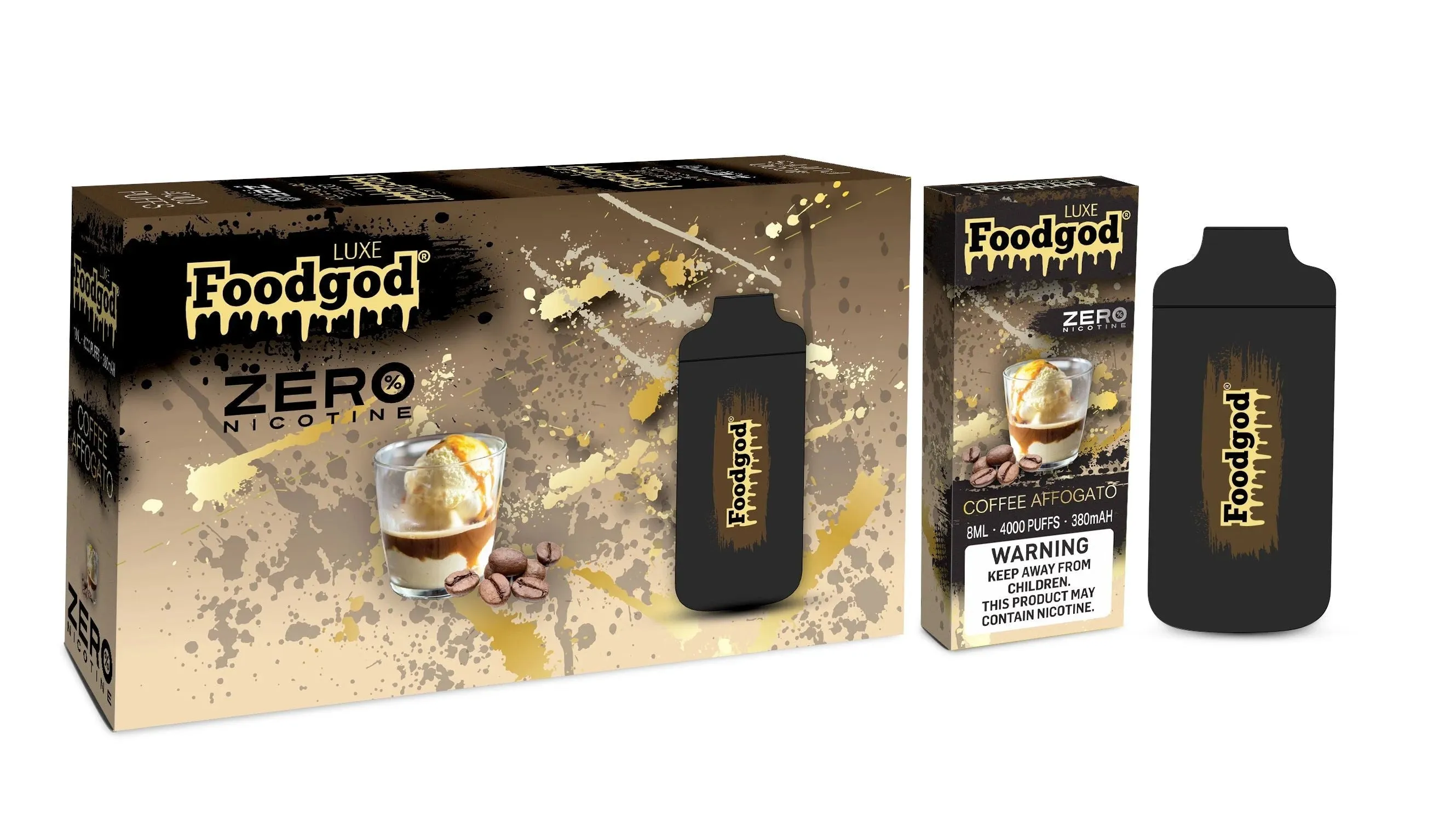 Foodgod Luxe Zero Nicotine 4000 Puff Disposable Vape - 1 Pack