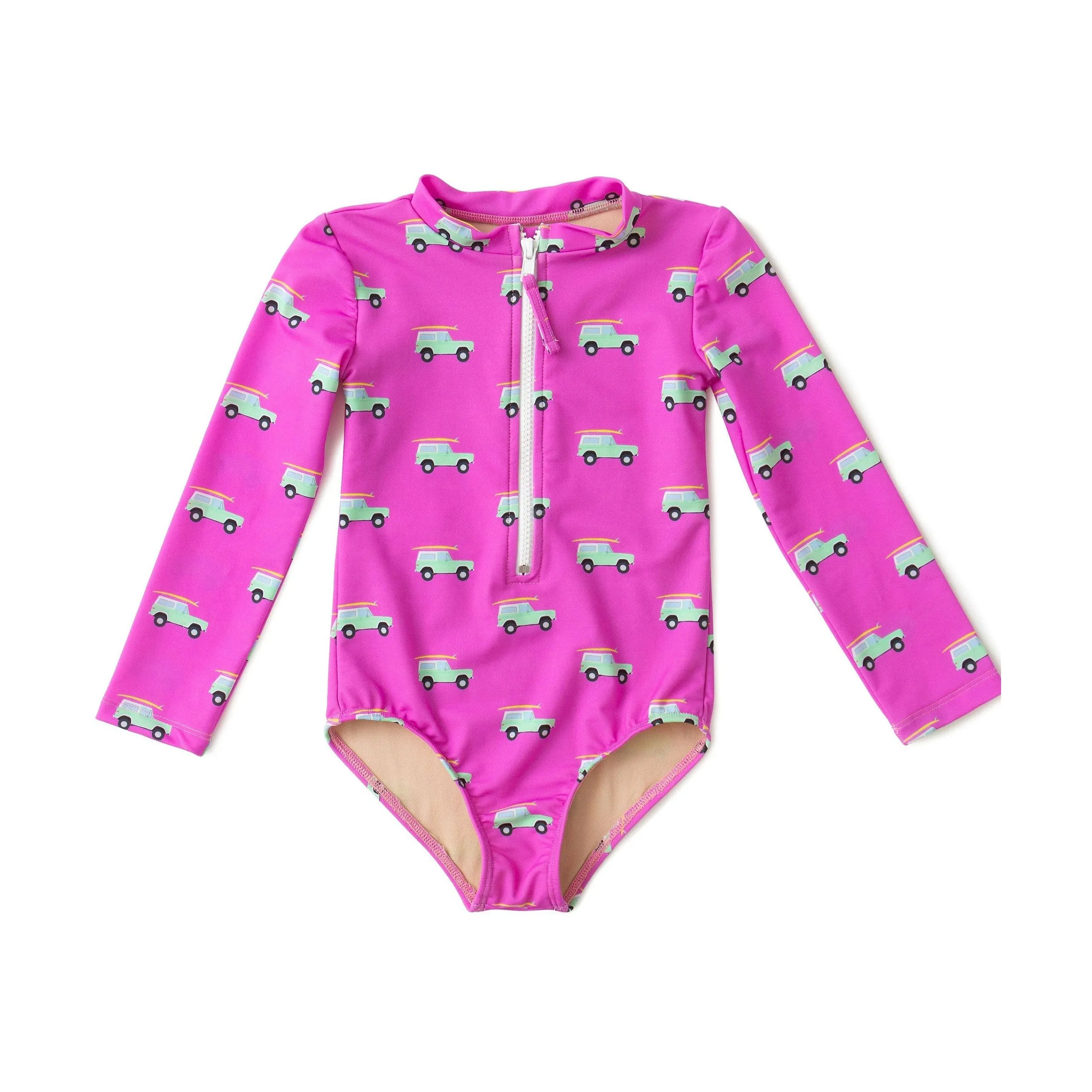 Girl's One-Piece Surf Suit Beach Cruiser