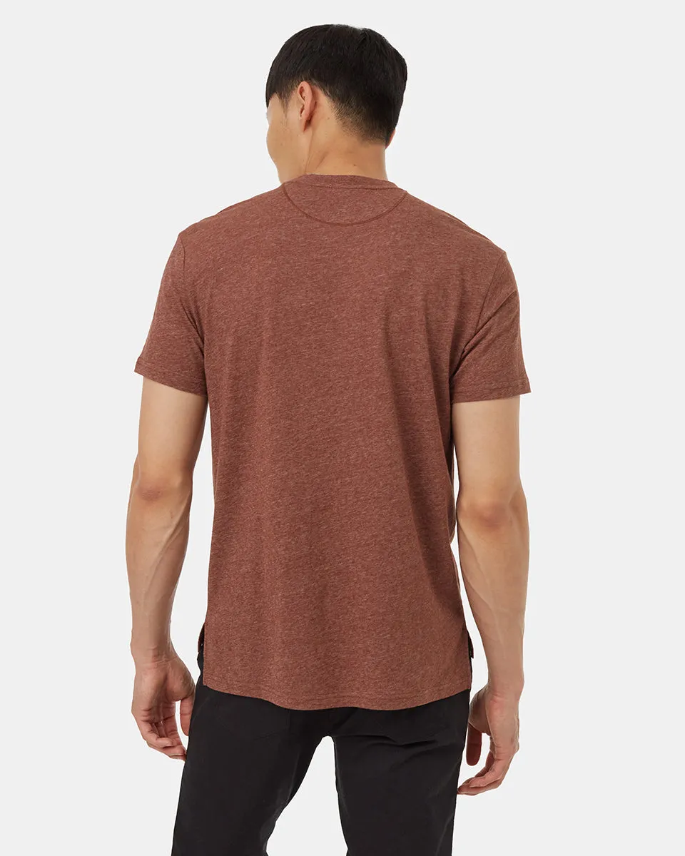 Hemp Step Hem T-Shirt