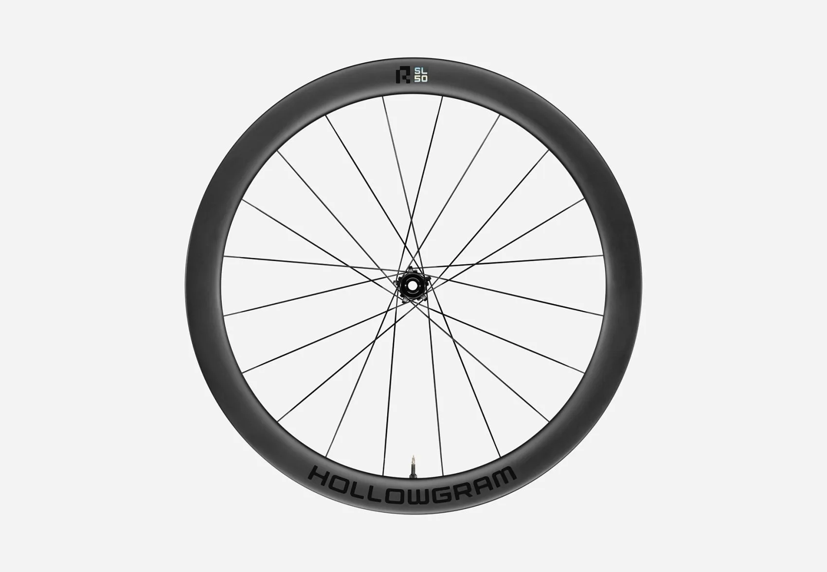 Hollowgram Carbon R-SL 50 Clincher Front Wheel 100x12