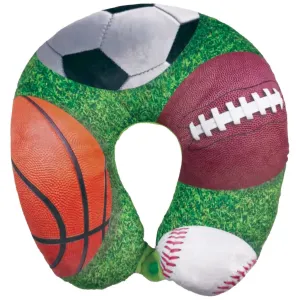 Iscream Sporty Neck Pillow w/Snap Closure