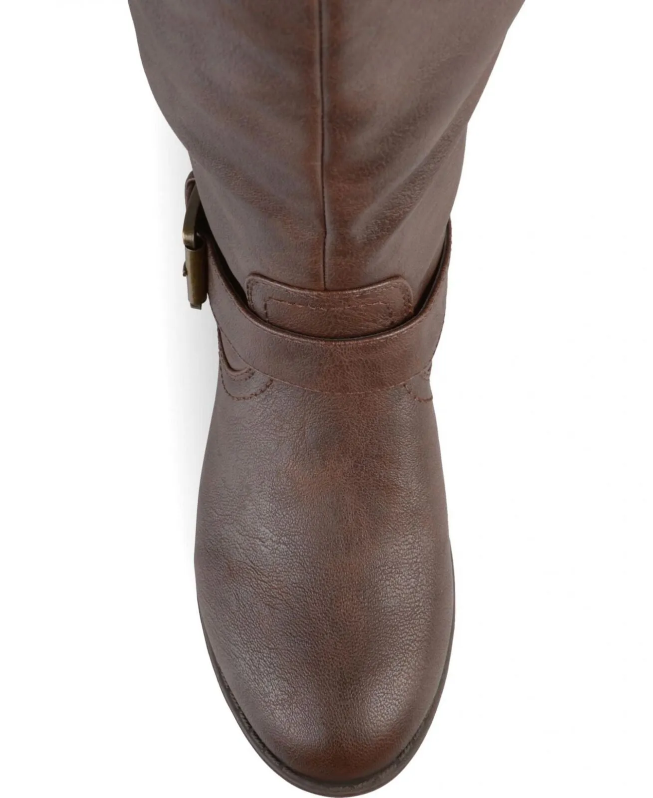 Journee Collection Women's Kane Knee High Boots KANE-BRN-110 Brown 11M