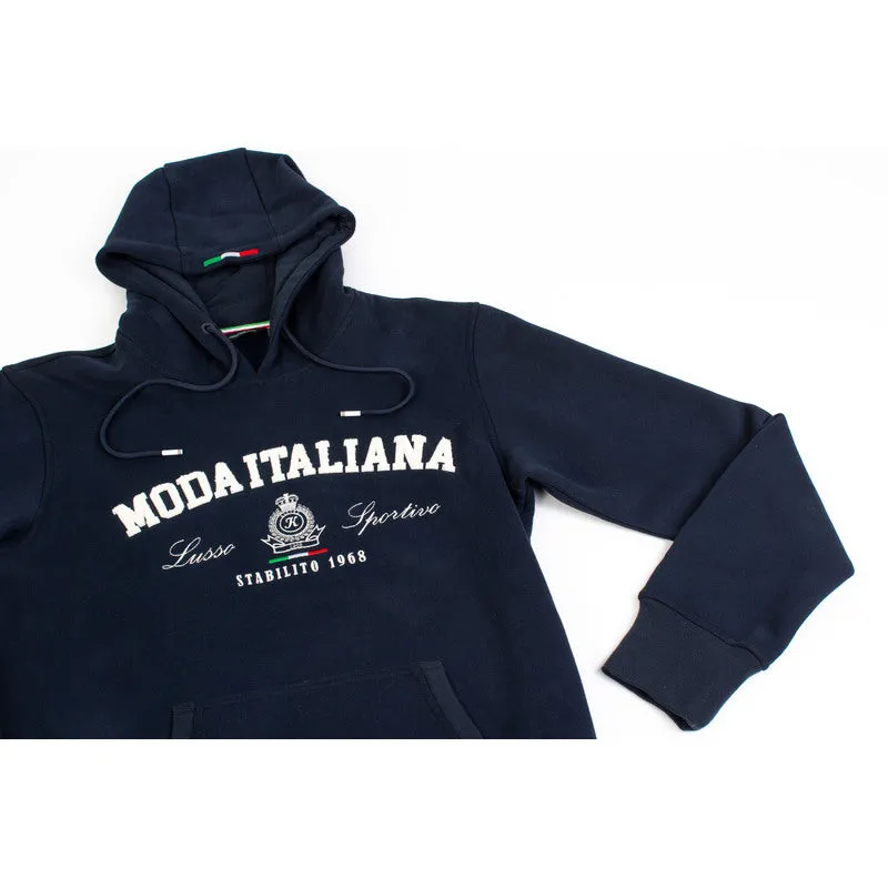 K*7 Sergio Mens Hoodie - Navy - W24-1617