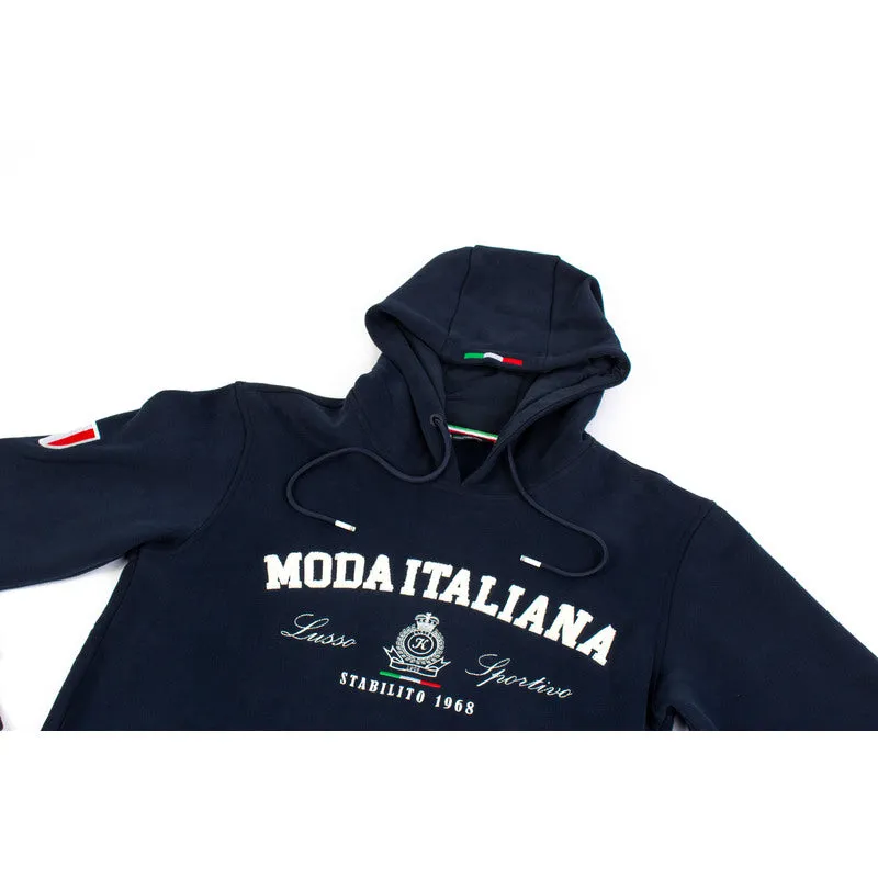 K*7 Sergio Mens Hoodie - Navy - W24-1617