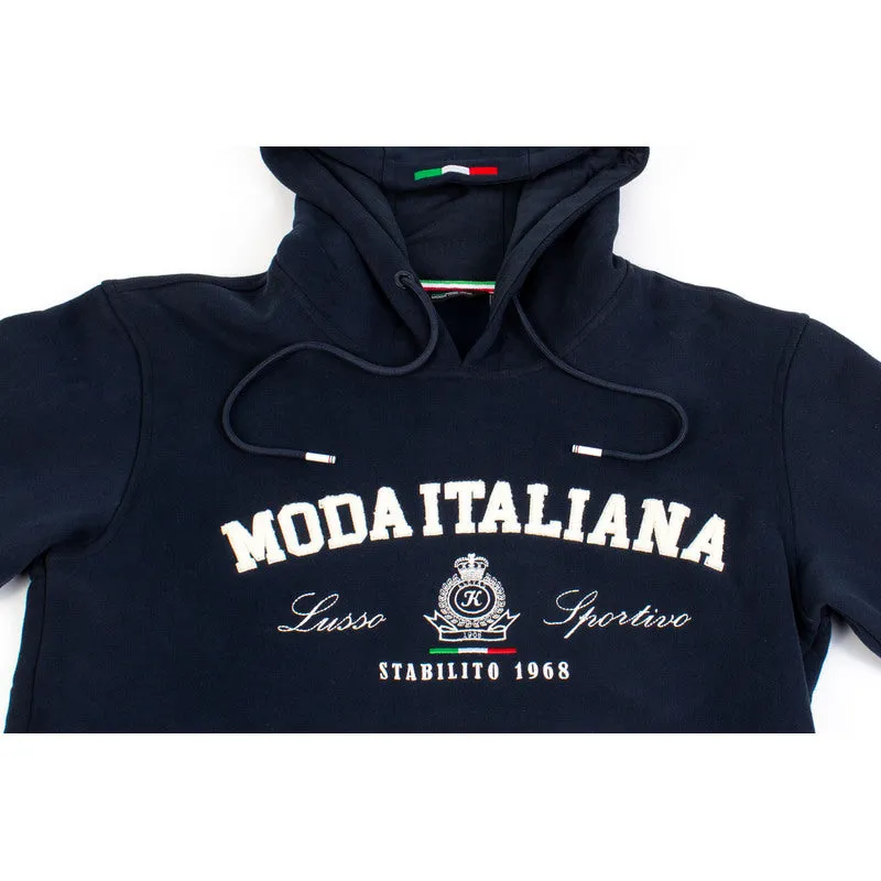 K*7 Sergio Mens Hoodie - Navy - W24-1617