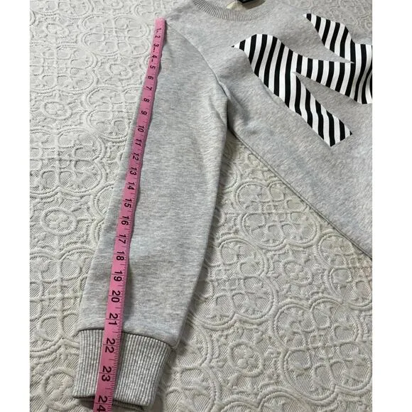 Kate Spand Saturday Womens Cotton Crew Neck Sweater Size XS S Casual Lounge