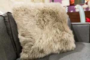 Lamb Wool Pillow 20" x 20", Vole - Auskin