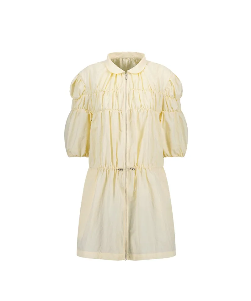 LE SONNET Lovely Sporty Anorak - Lemon Yellow