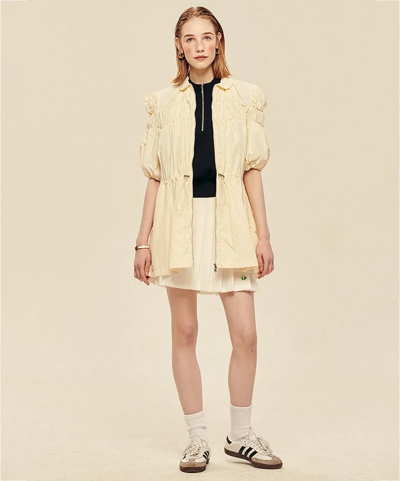 LE SONNET Lovely Sporty Anorak - Lemon Yellow