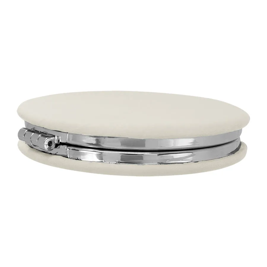 Leatherette Compact Mirror
