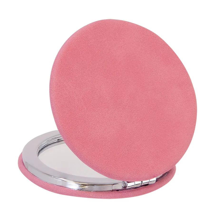 Leatherette Compact Mirror