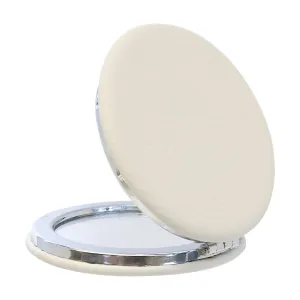 Leatherette Compact Mirror