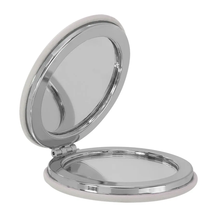 Leatherette Compact Mirror