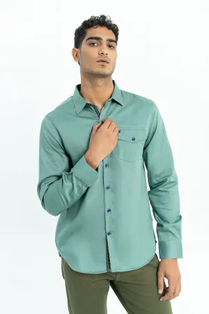 Light green casual shirt