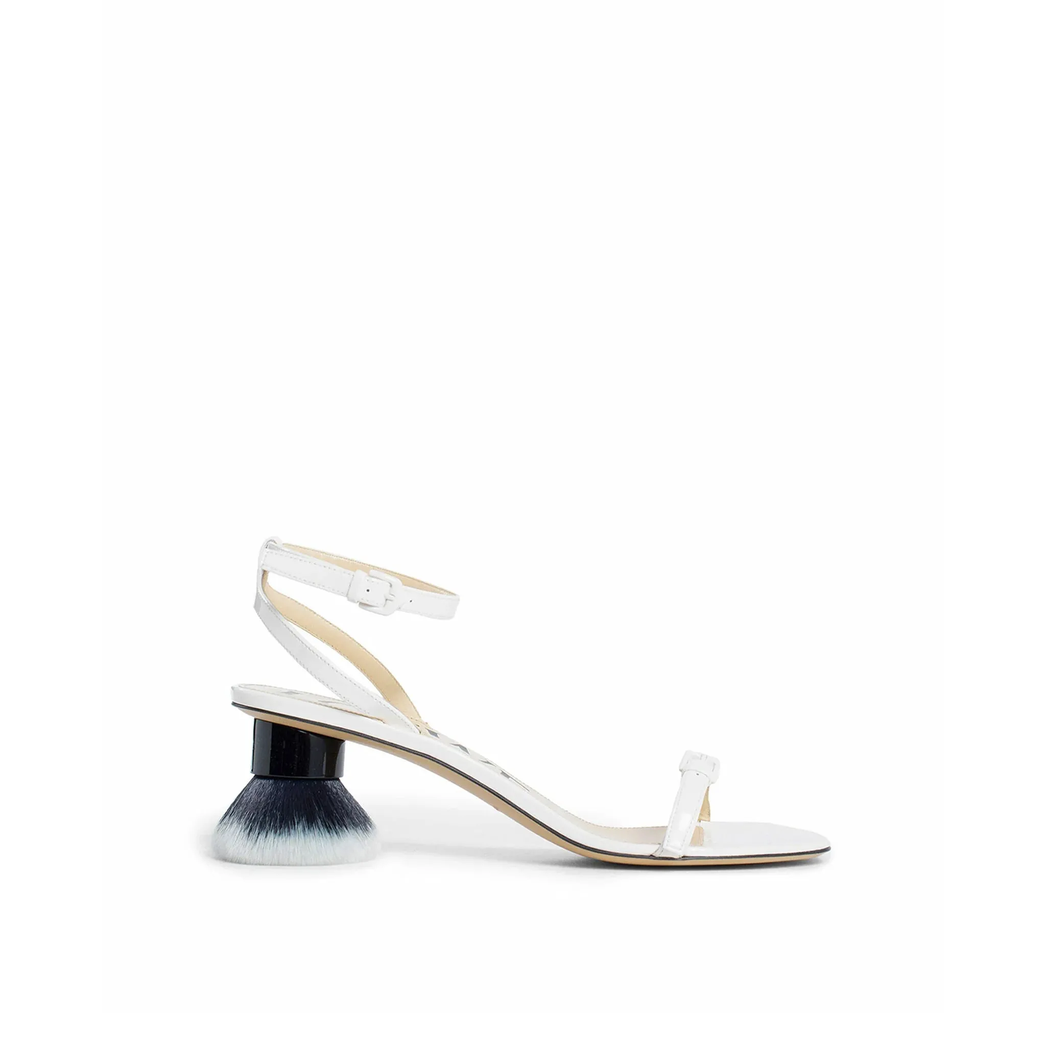 LOEWE Petal Brush Mini Leather Sandals