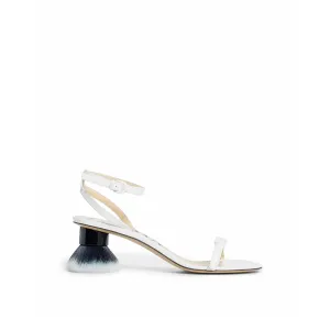 LOEWE Petal Brush Mini Leather Sandals