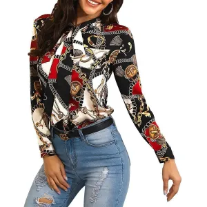 long-sleeved Women casual shirt