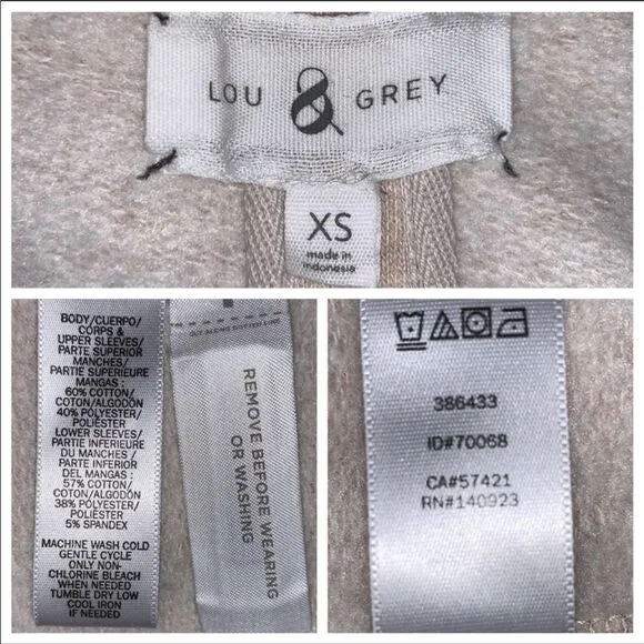 Lou&amp;Gray Asymmetrical Zip Knit Blazer