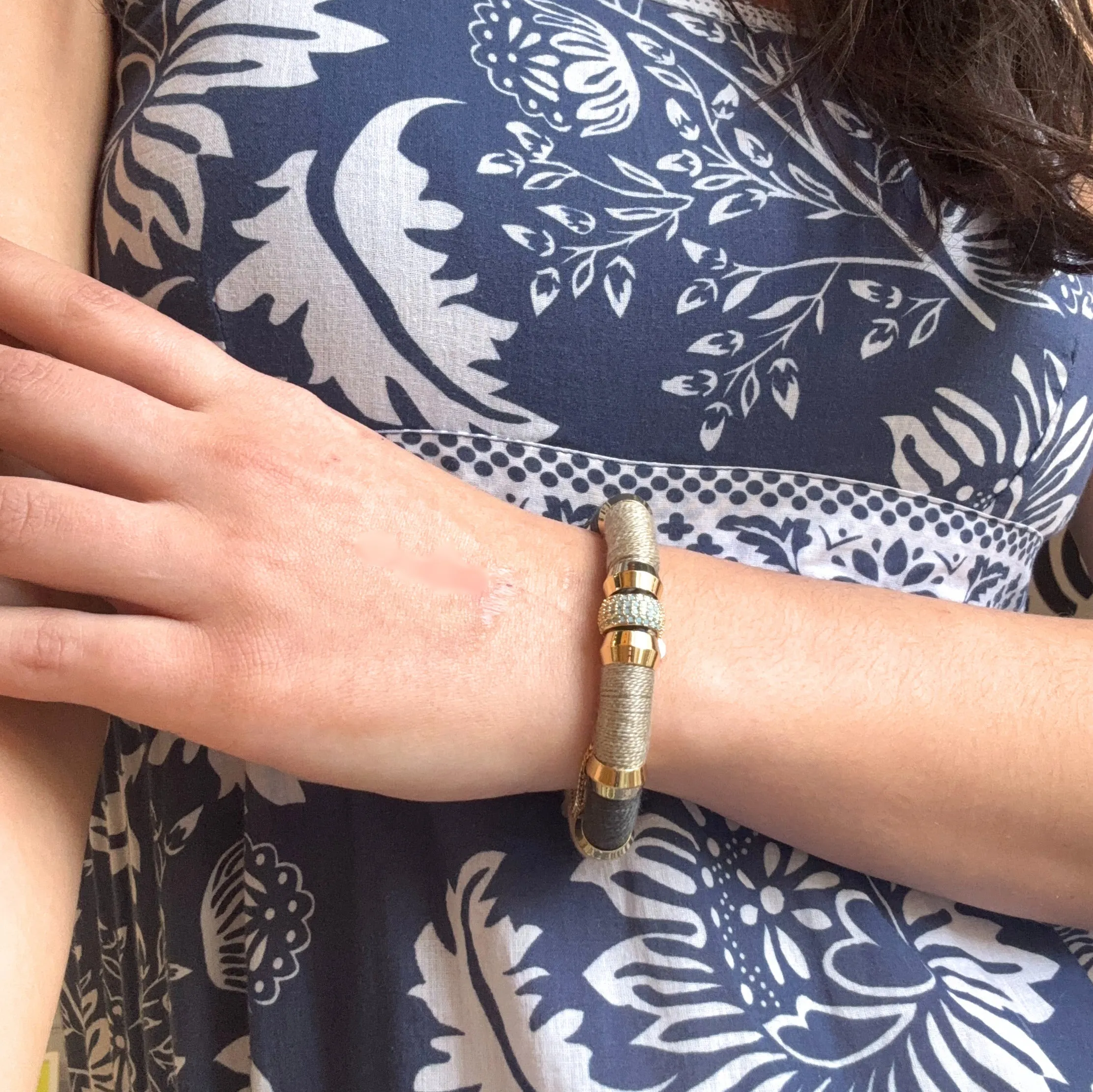 Luxe Colorblock Bracelet Paris