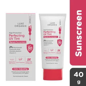 Luxe Organix High Protection Perfecting UV Tint Serum Sunscreen SPF 50 PA     40g
