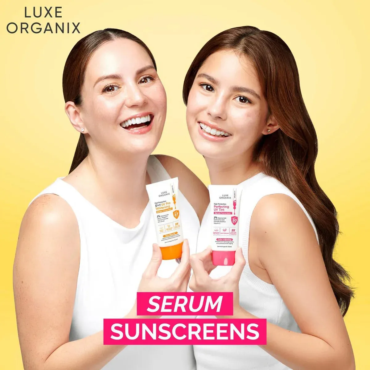 Luxe Organix High Protection Perfecting UV Tint Serum Sunscreen SPF 50 PA     40g