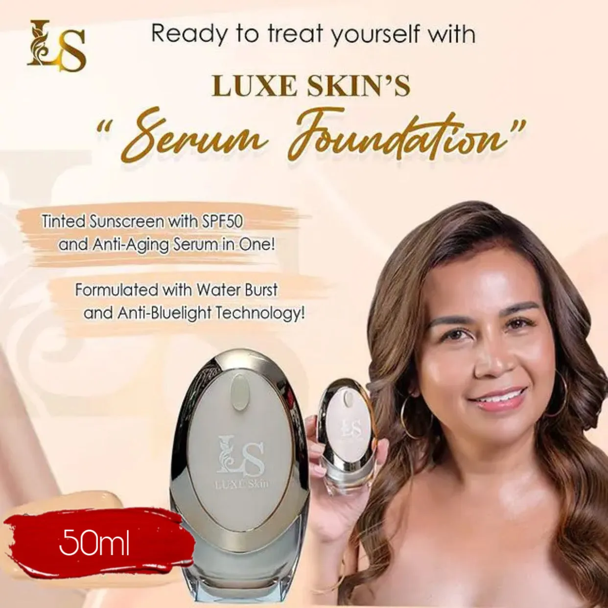 Luxe Skin Serum Foundation 50ml