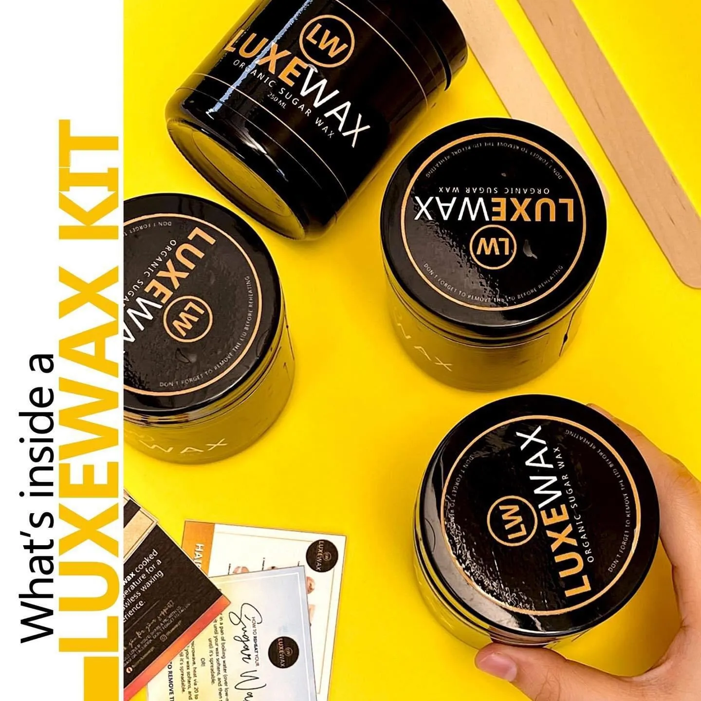 Luxe Wax Kit