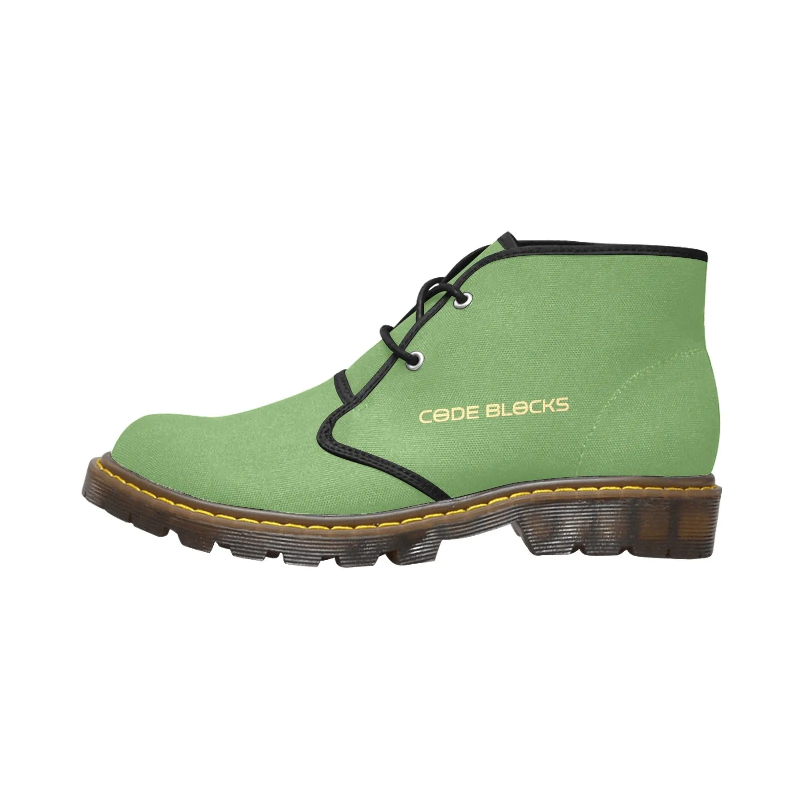 Men's Canvas Chukka Boots (Model 2402-1)