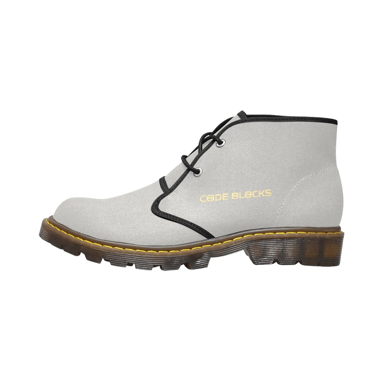 Men's Canvas Chukka Boots (Model 2402-1)