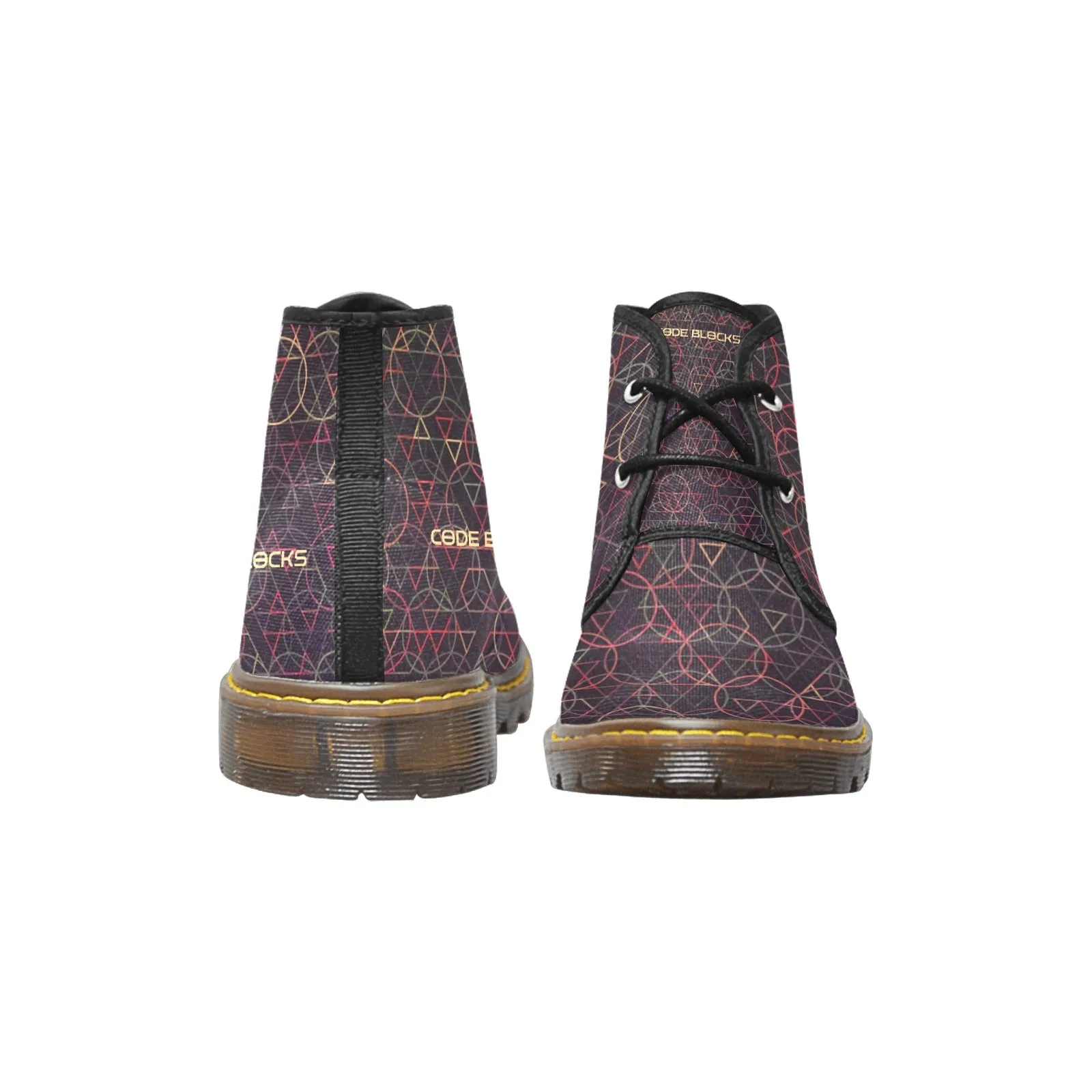 Men's Canvas Chukka Boots (Model 2402-1)