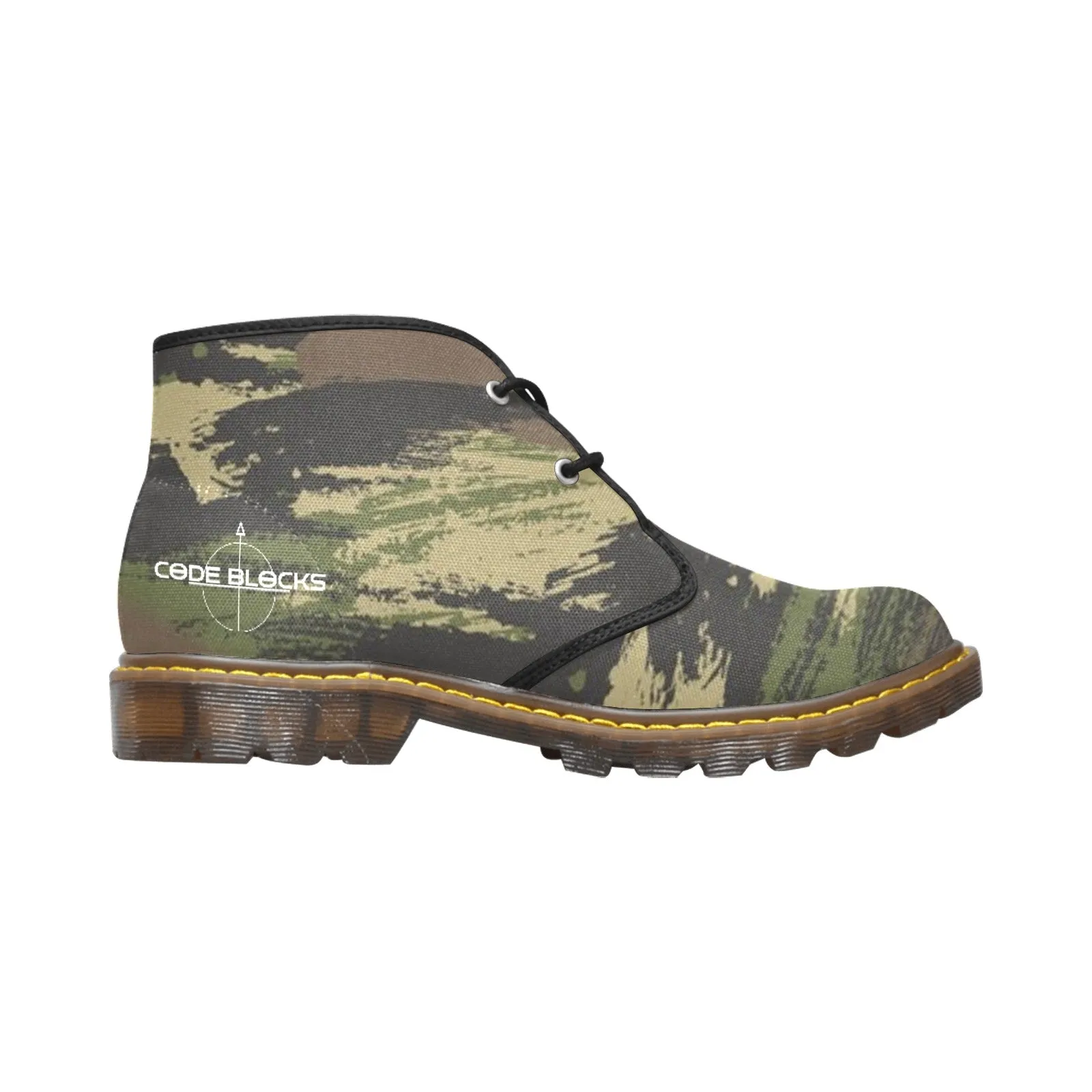 Men's Canvas Chukka Boots (Model 2402-1)