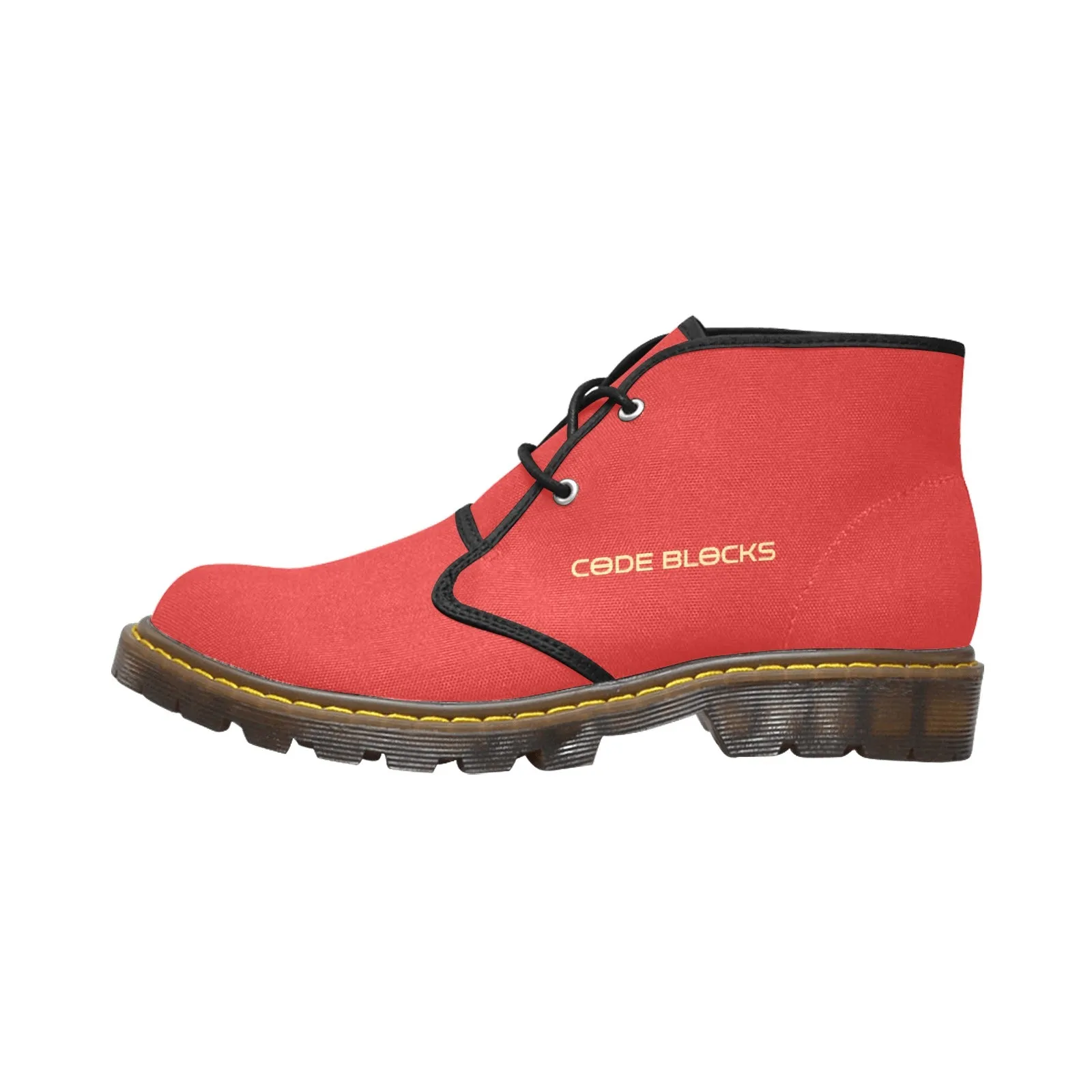 Men's Canvas Chukka Boots (Model 2402-1)