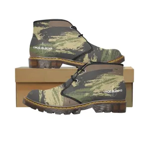 Men's Canvas Chukka Boots (Model 2402-1)