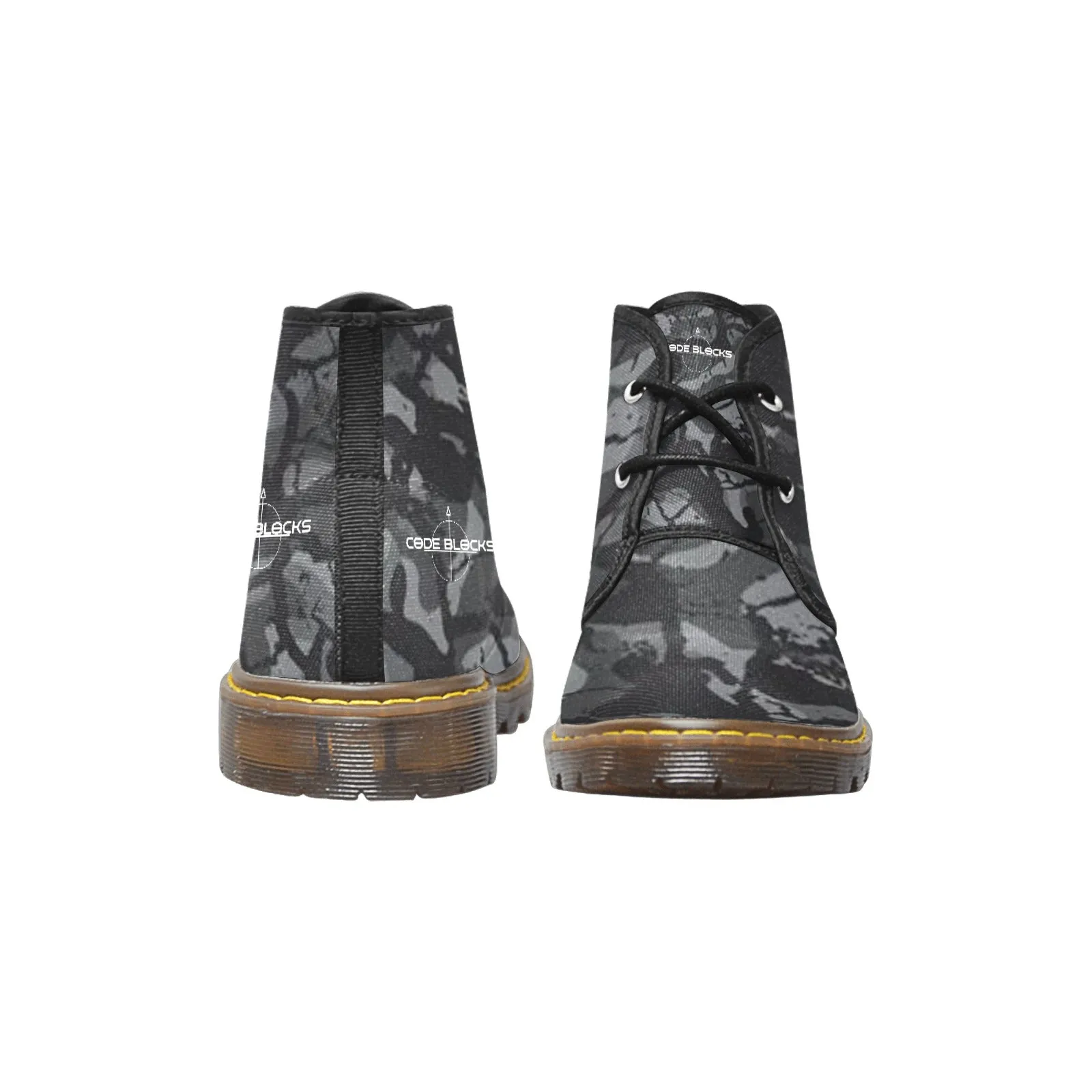 Men's Canvas Chukka Boots (Model 2402-1)