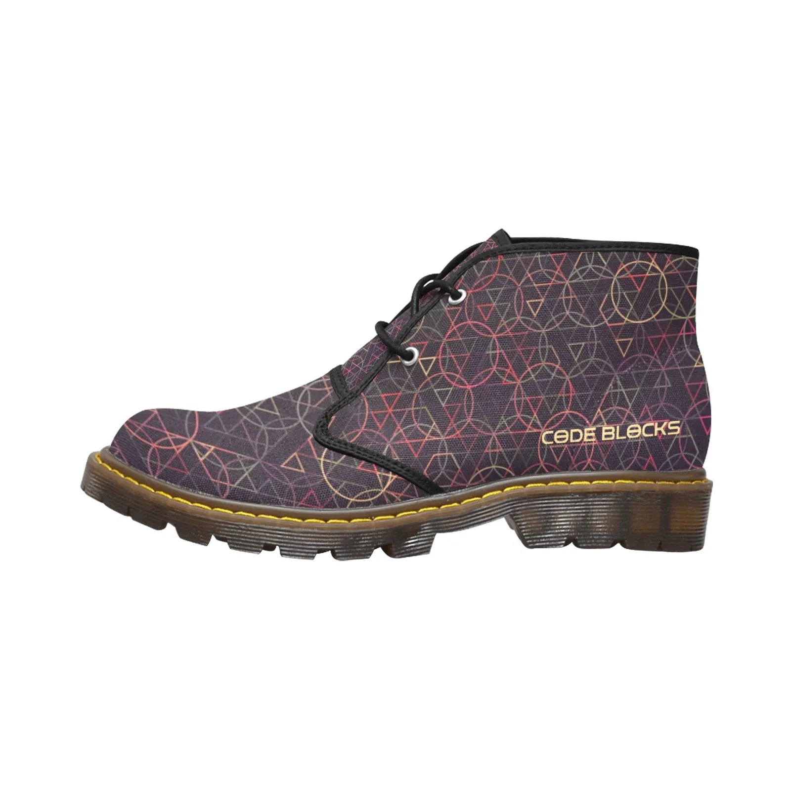 Men's Canvas Chukka Boots (Model 2402-1)