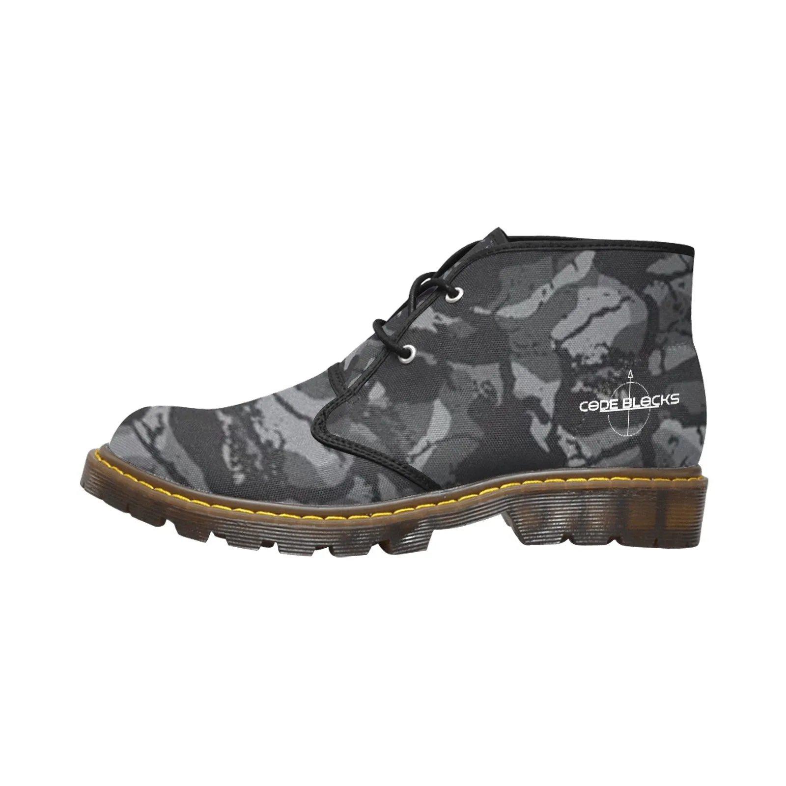 Men's Canvas Chukka Boots (Model 2402-1)