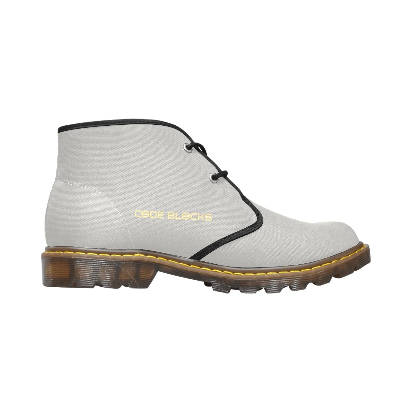 Men's Canvas Chukka Boots (Model 2402-1)