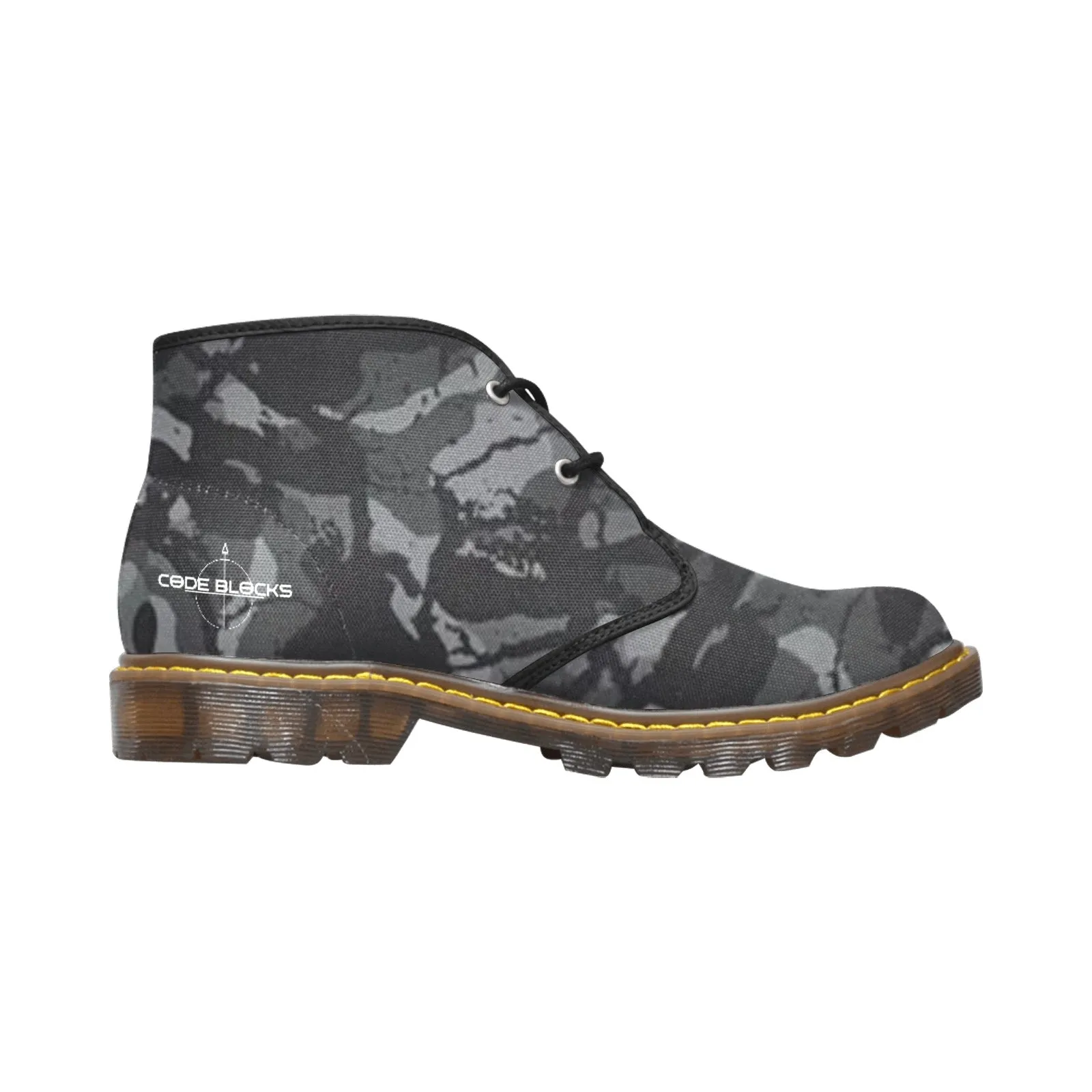 Men's Canvas Chukka Boots (Model 2402-1)