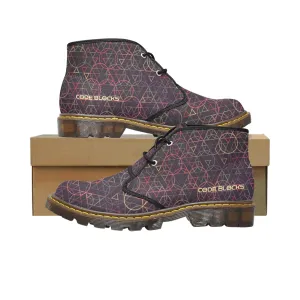 Men's Canvas Chukka Boots (Model 2402-1)