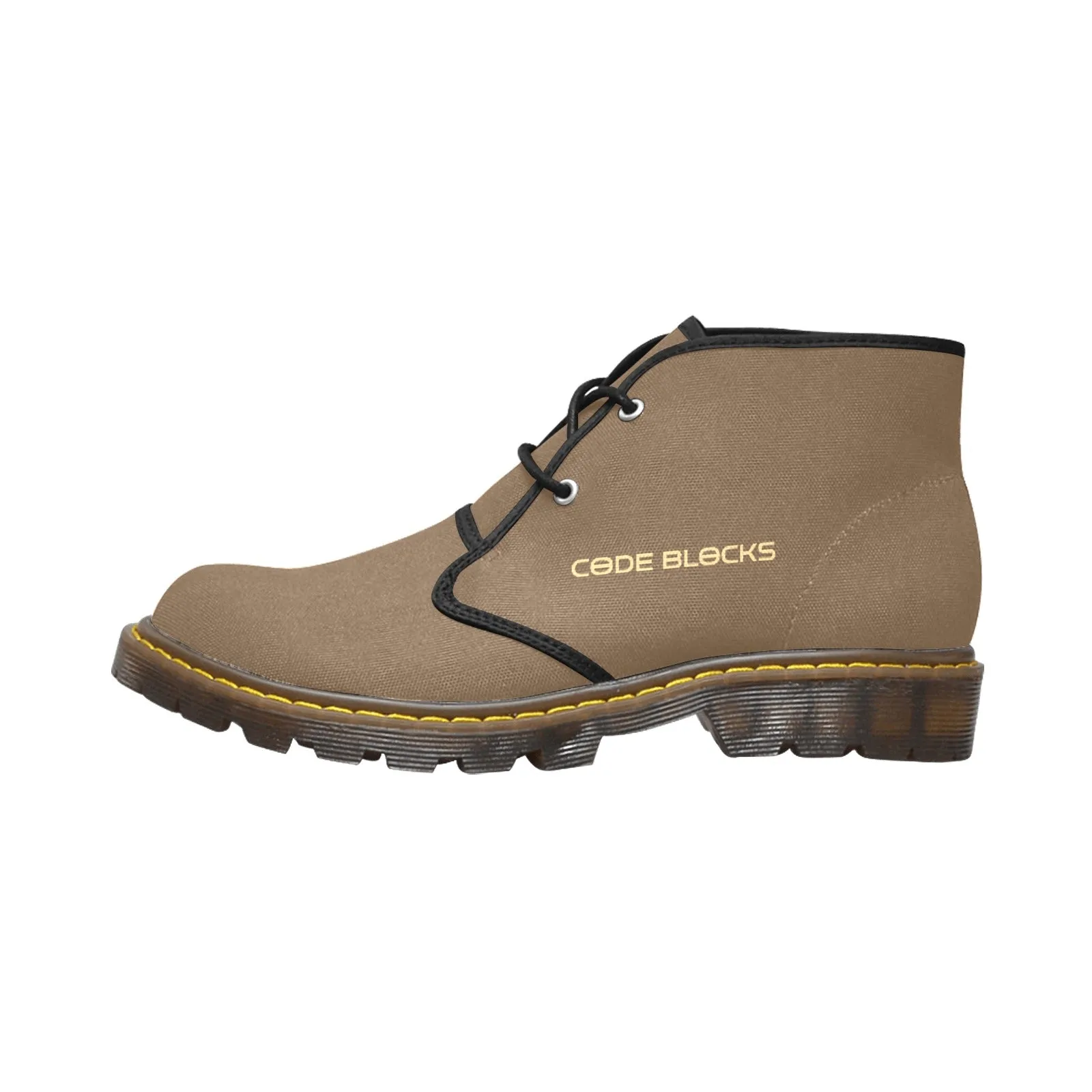 Men's Canvas Chukka Boots (Model 2402-1)
