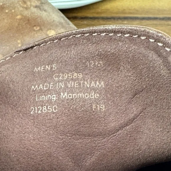 Mens Cole Haan Grand Os Watson II Brown Perforated Leather Chukka Boots Size 12