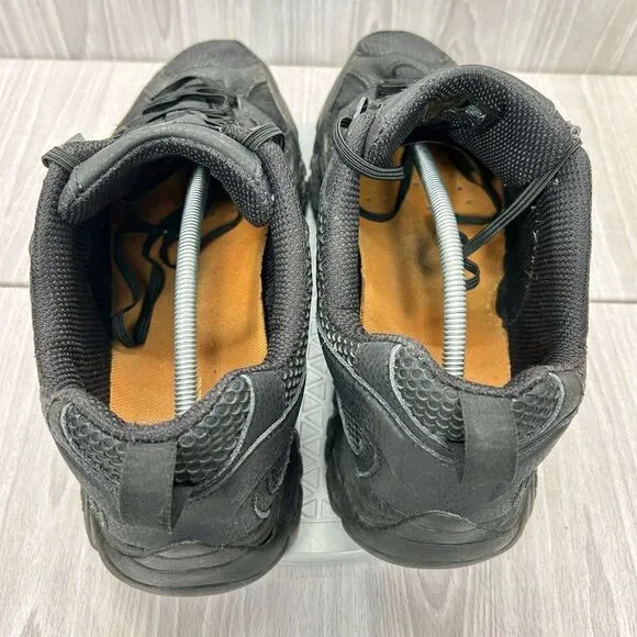 Merrell Mens Moab 2 Outdoor Tactical Black Leather Hiking Work Shoe Sz 13 Wide