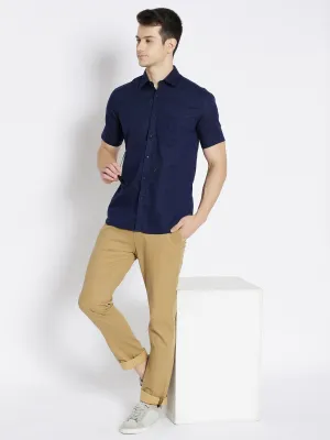 Navy Blue Slim Fit shirt