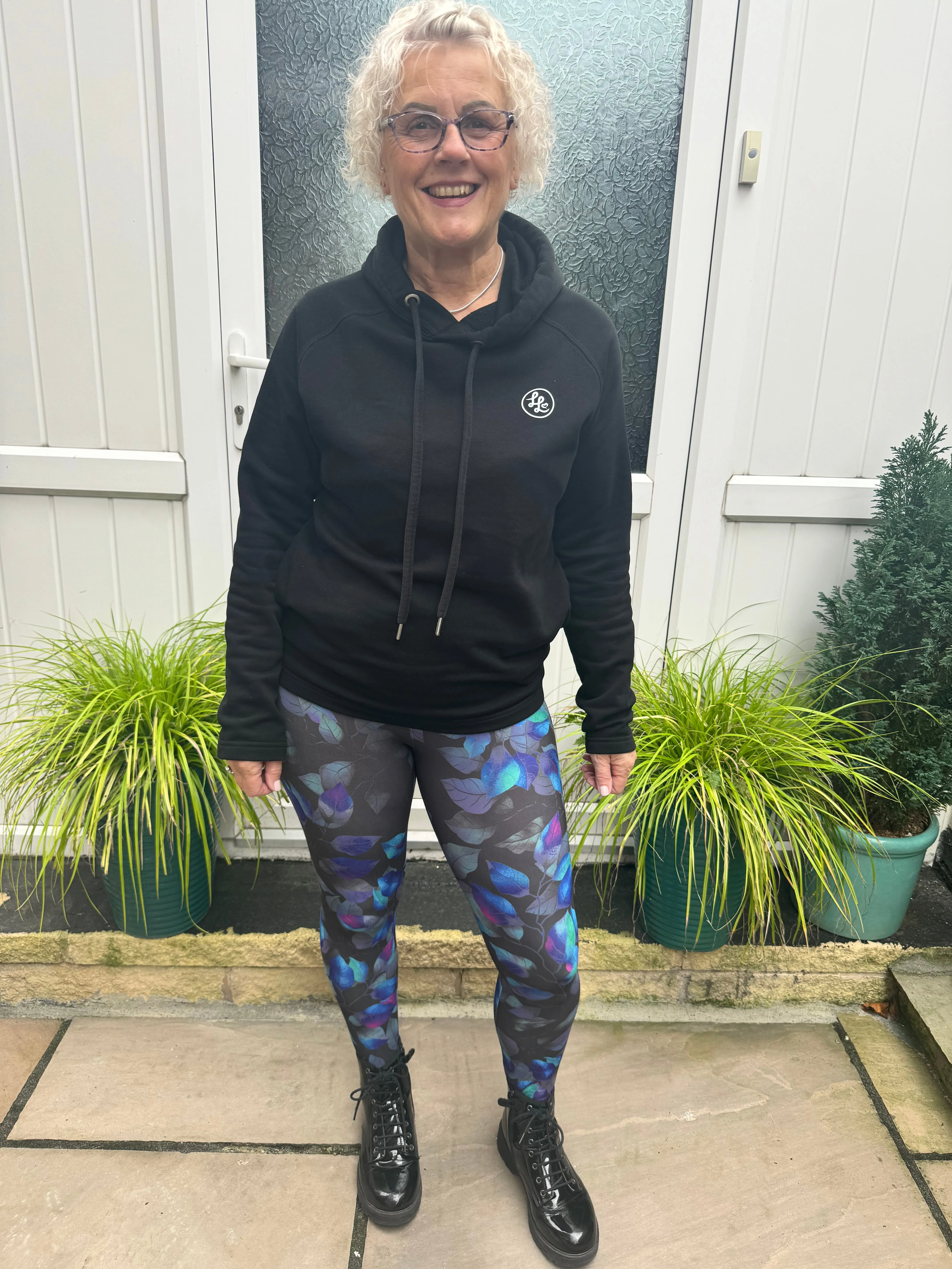 Neon Leaves CASUAL Leggings