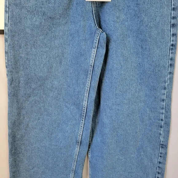 NEW Ragged Priest Release Low Rise Baggy Y2K Denim Jeans Mid Blue 24