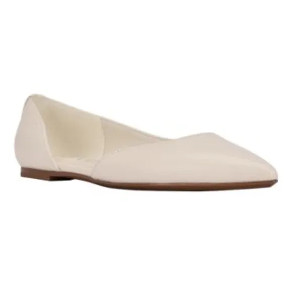 NWOB Calvin Klein Onara Single Slided D’orsay Flats Size 9.5